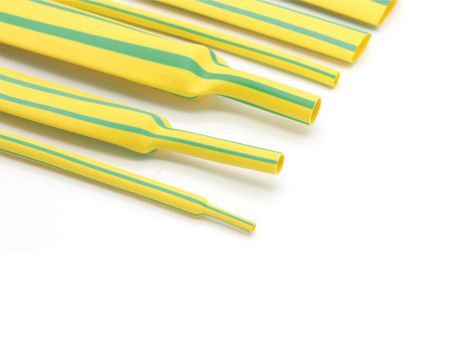Single Wall Heat Shrink Tubing, RSFR-(2X.3X)YG