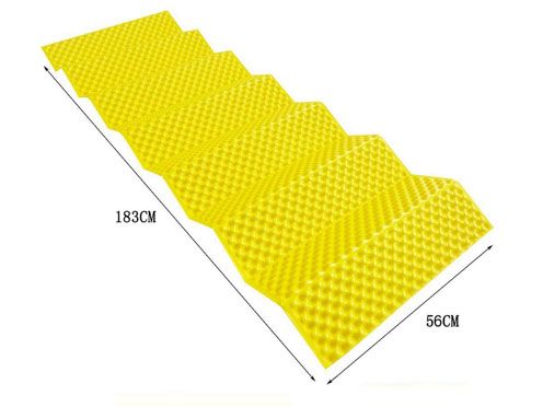 IXPE Foam Egg Crate Sleeping Pad, Single Sleeping Mat